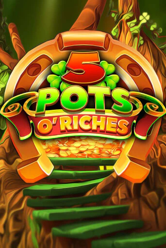 5 Pots O'Riches Slot Game Logo by Blueprint