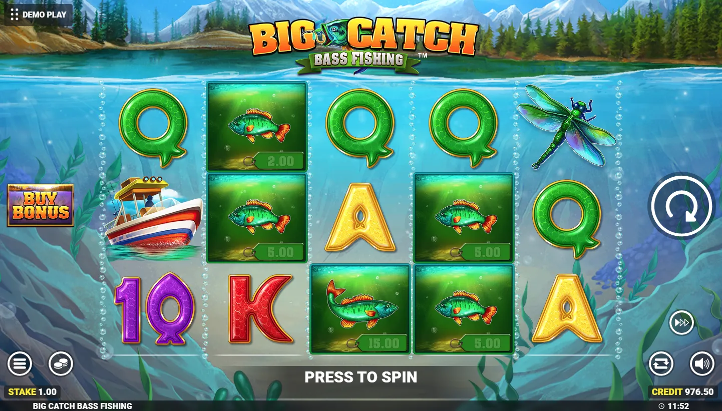 Big Catch Bass Fishing screen 2