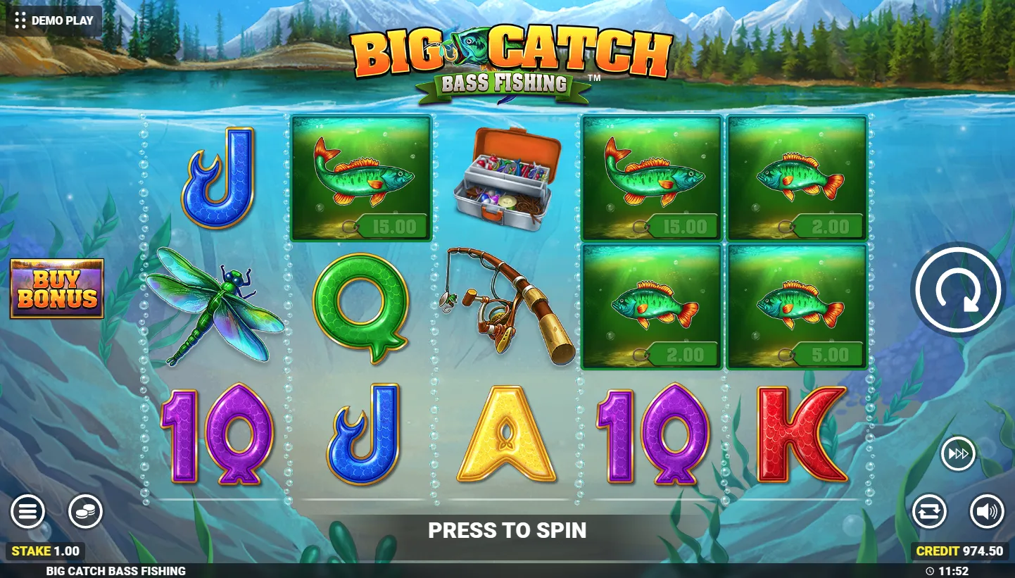 Big Catch Bass Fishing screen 4