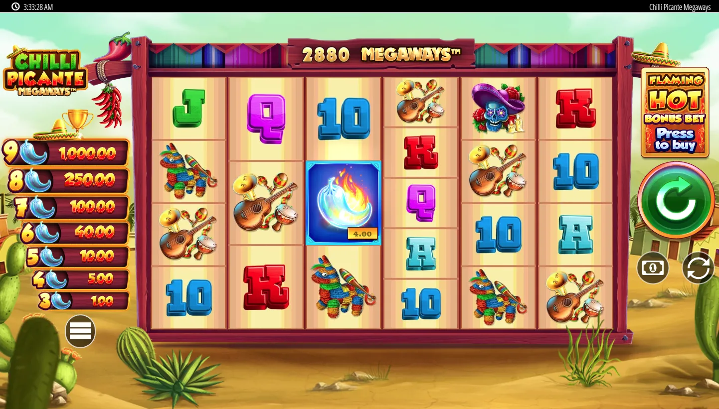 Chilli Picante Megaways screen 2