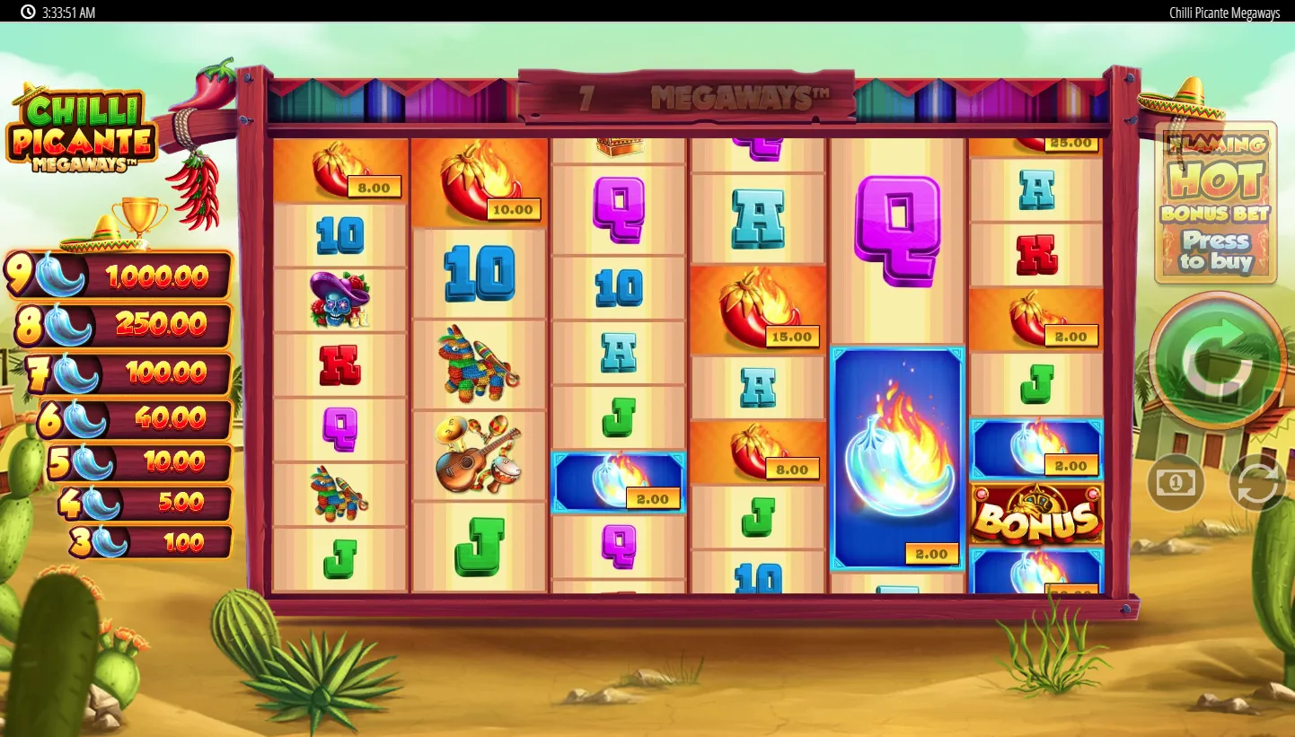 Chilli Picante Megaways screen 4