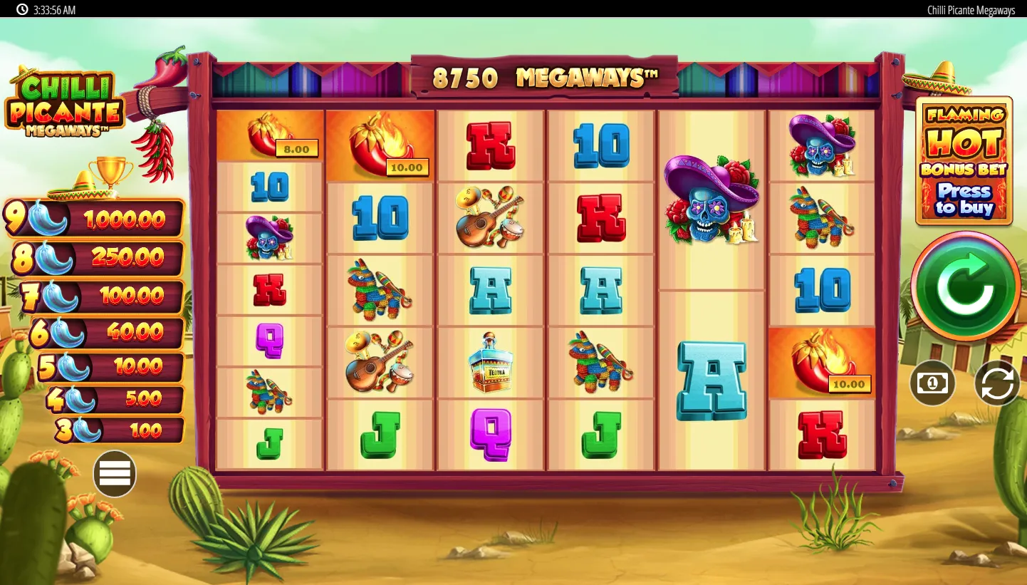 Chilli Picante Megaways screen 5