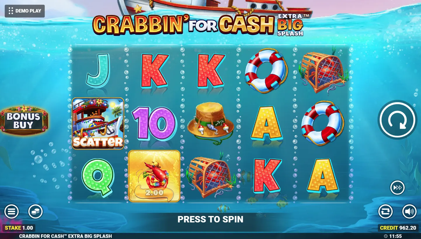 Crabbin For Cash Extra Big Splash screen 5