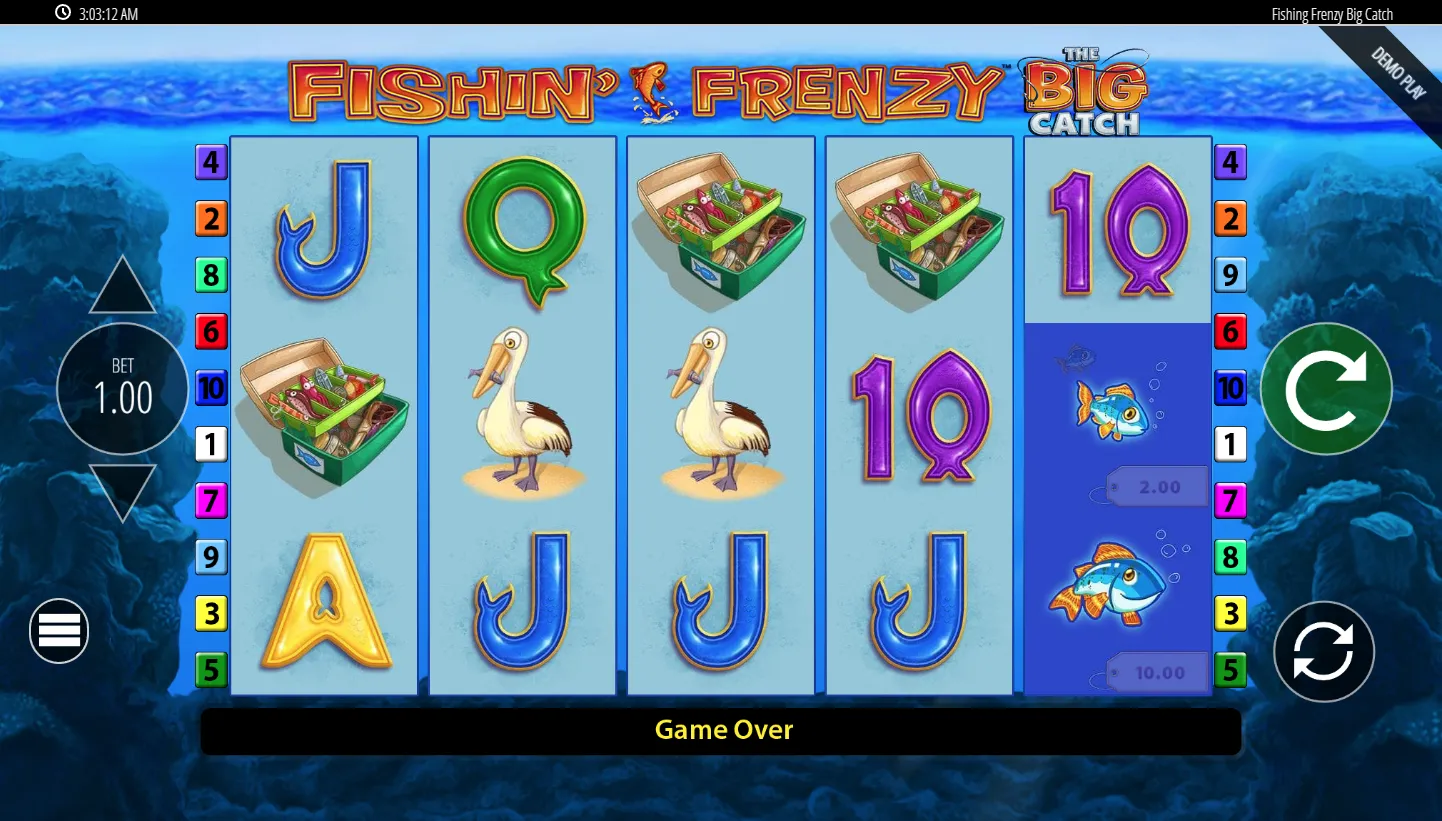 Fishin' Frenzy The Big Catch screen 4