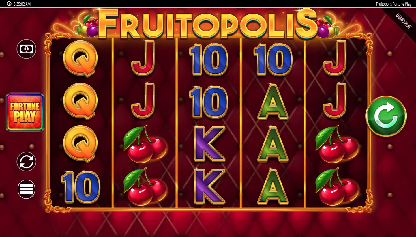 Fruitopolis Fortune Play screen 2