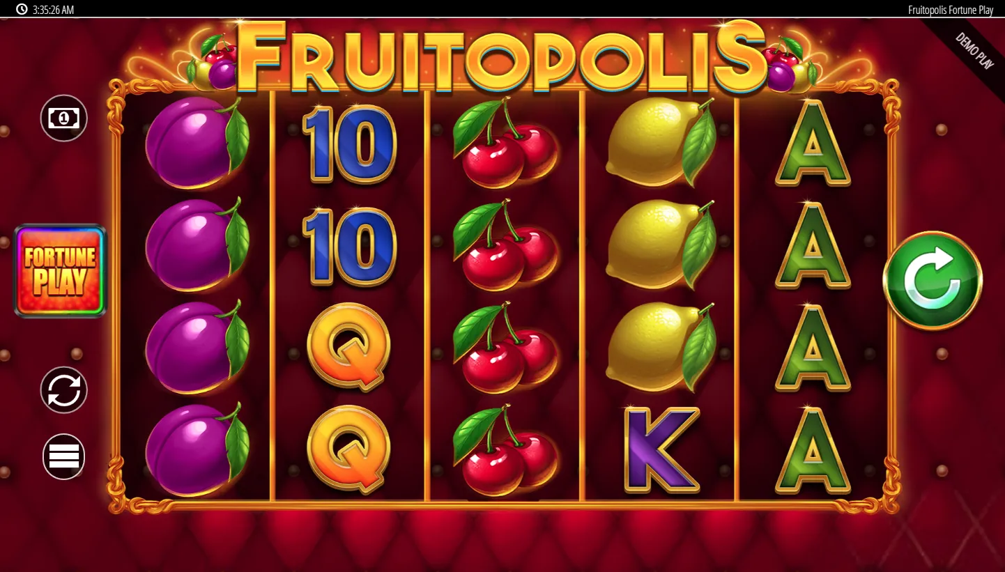 Fruitopolis Fortune Play screen 4