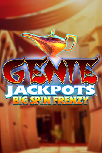 Genie Jackpots Big Spin Frenzy by Blueprint Slot Game Logo 