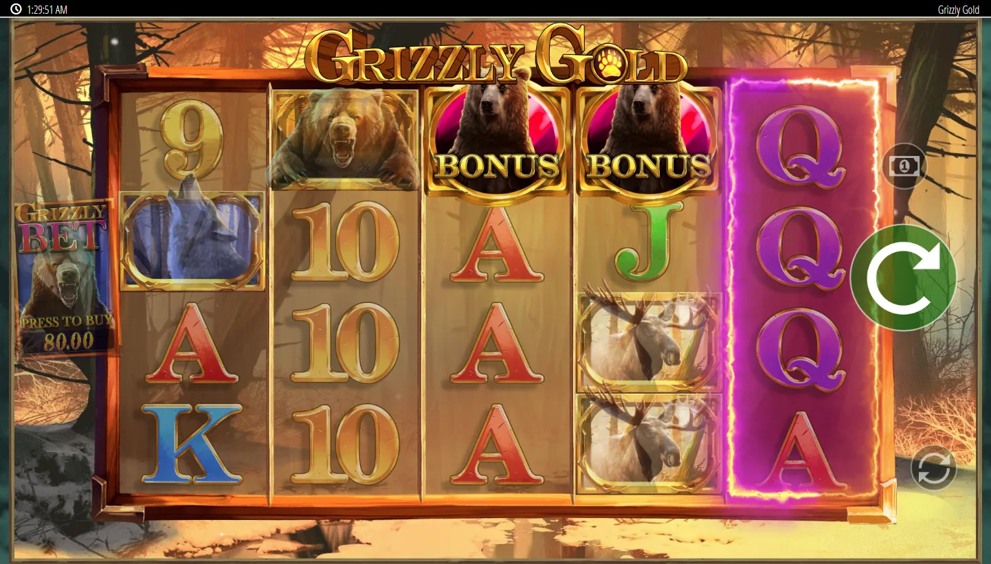 Grizzly Gold screen 2