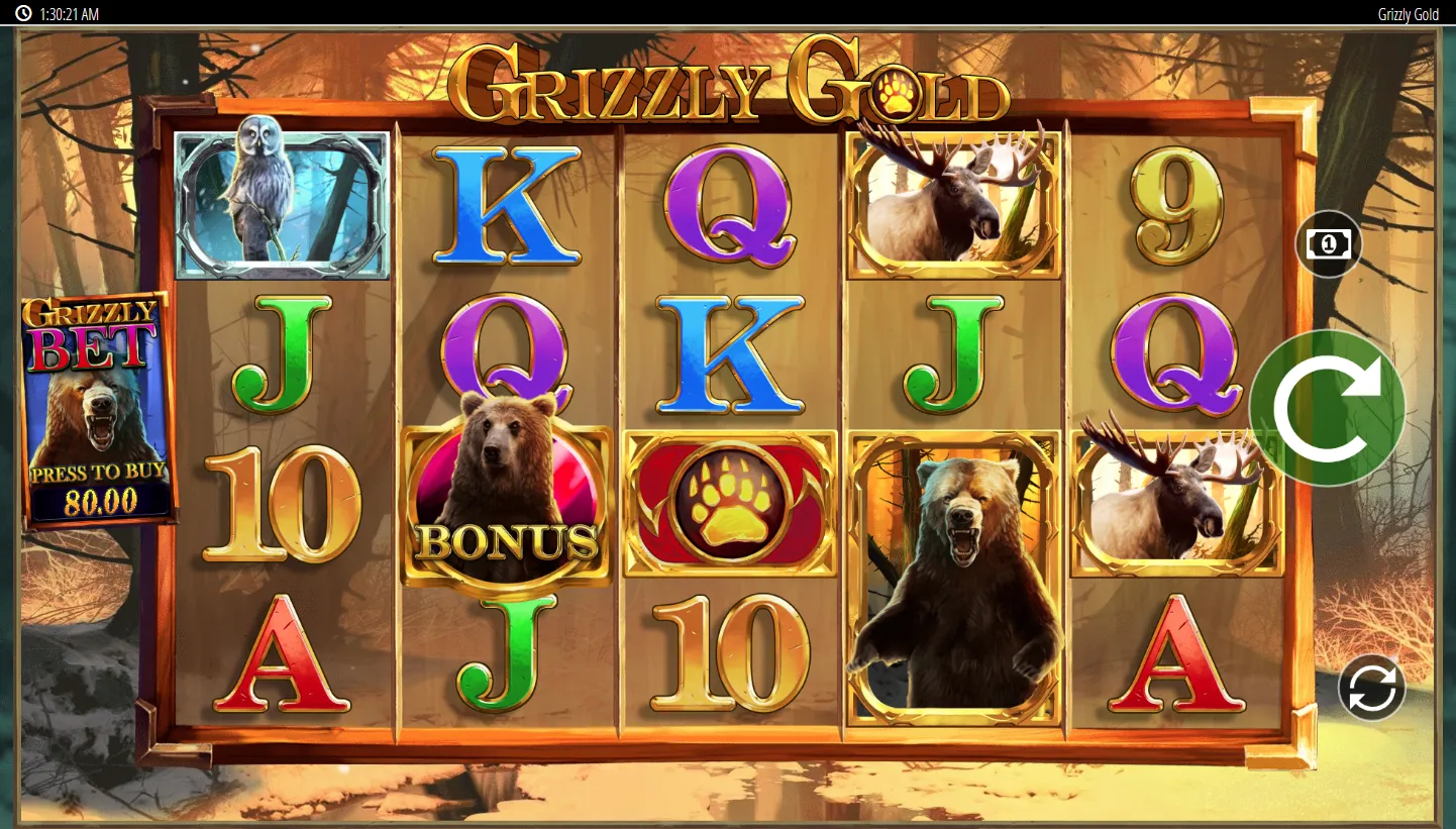 Grizzly Gold screen 5