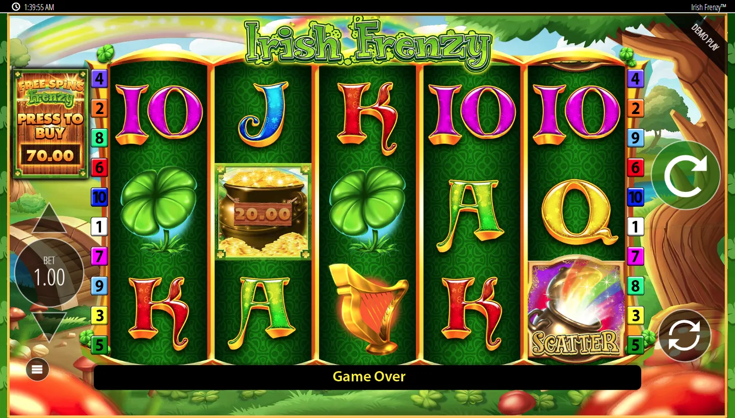 Irish Frenzy screen 4