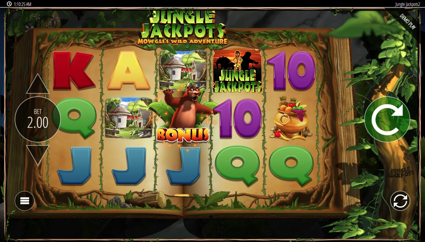 Jungle Jackpots screen 3