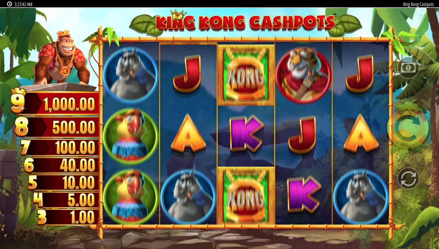 King Kong Cashpots Demo Play 