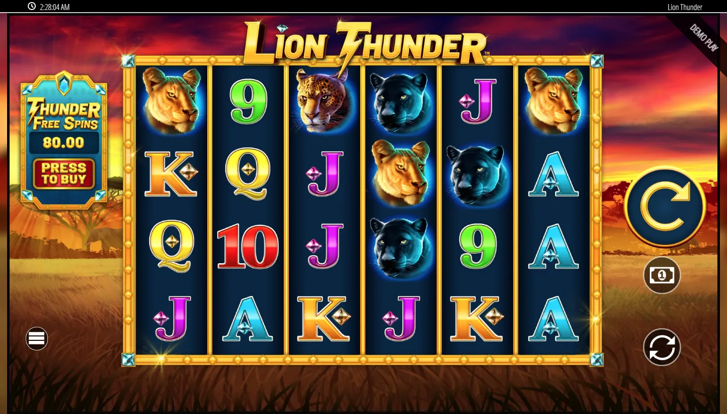 Lion Thunder screen 3