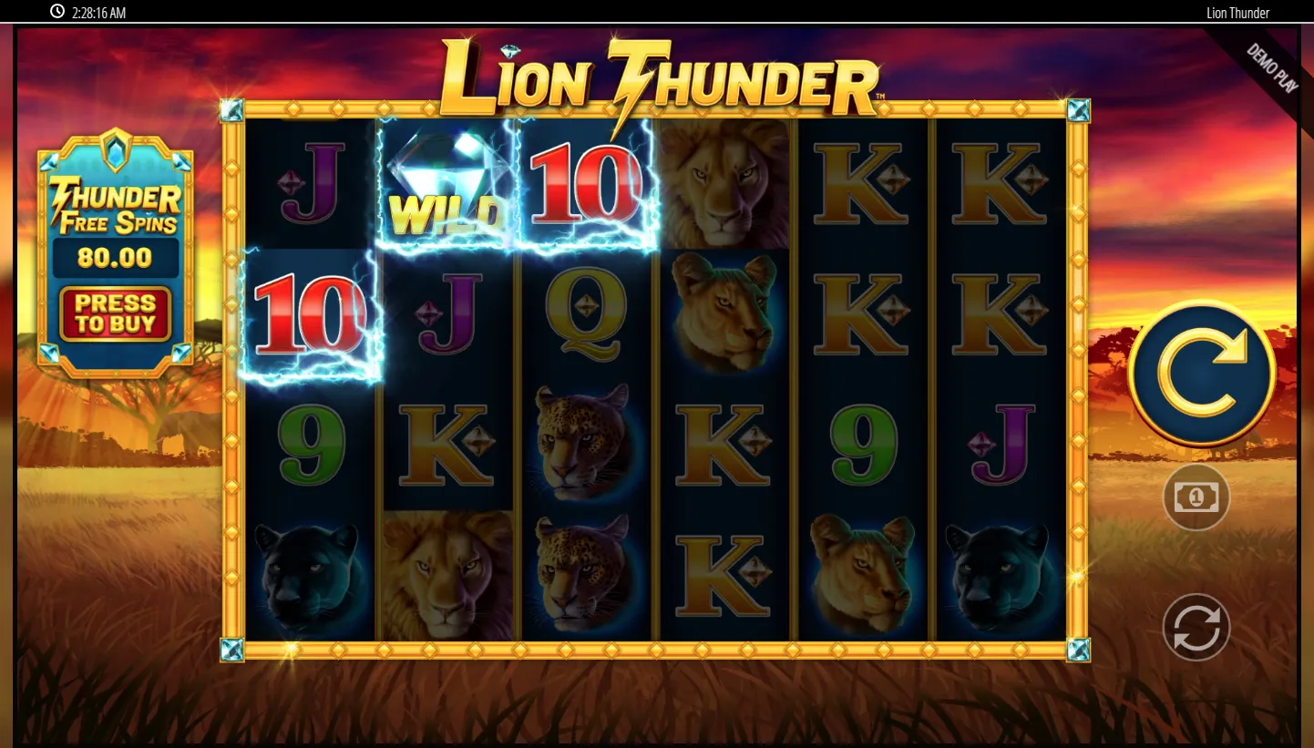 Lion Thunder screen 4