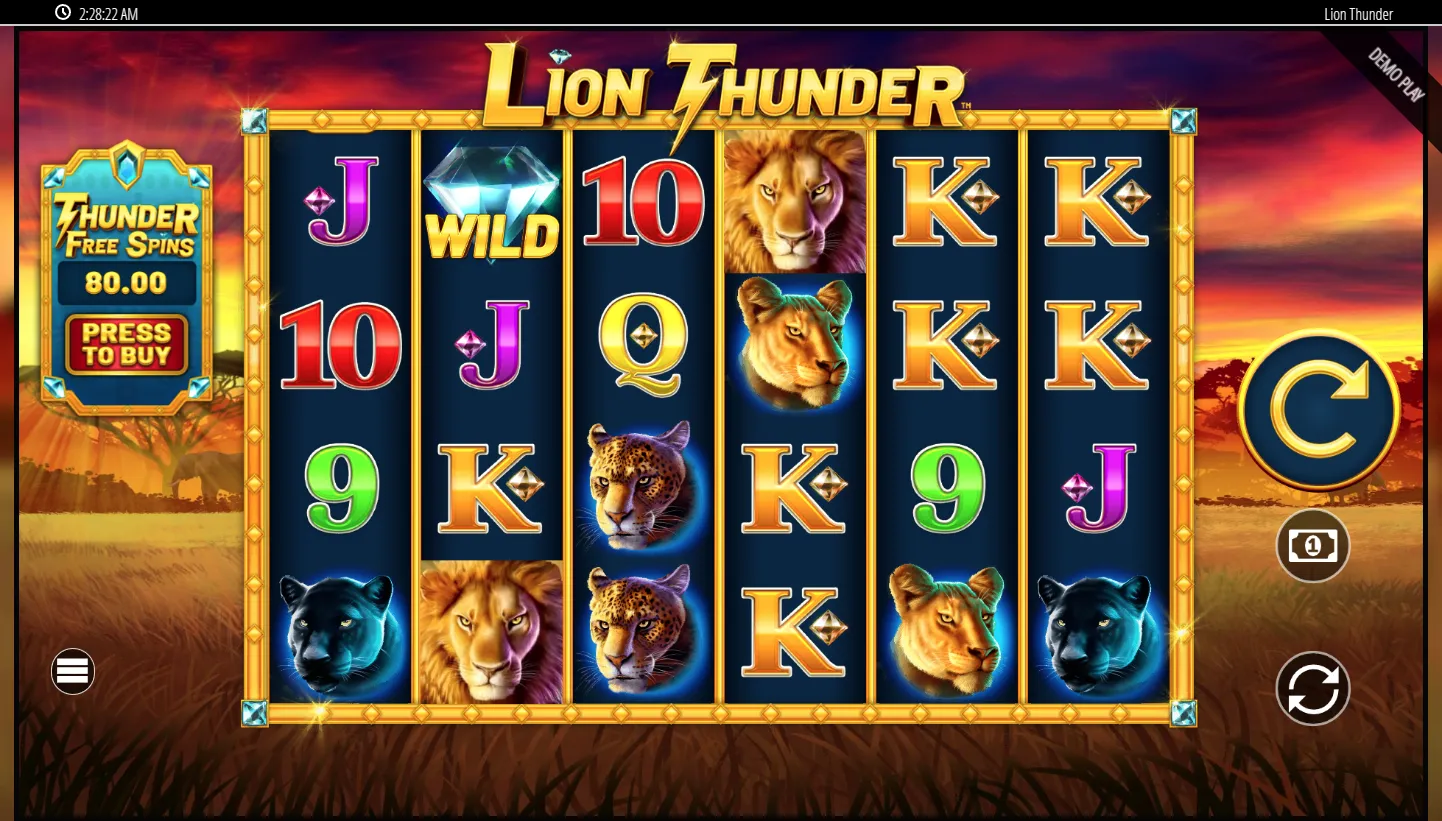 Lion Thunder screen 5