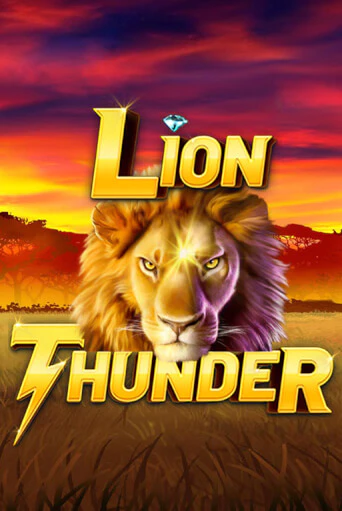 Lion Thunder Slot Game Logo by Blueprint