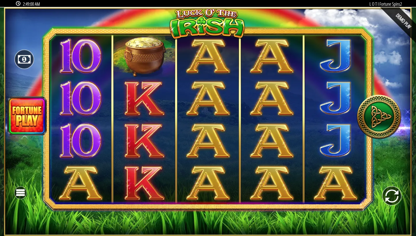 Luck O The Irish Fortune Spins 2 Demo Play 