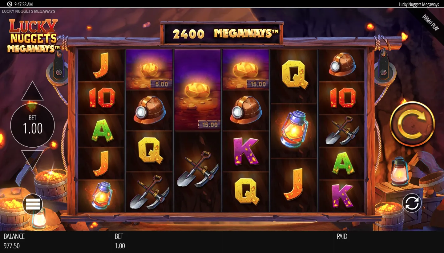 Lucky Nuggets Megaways Demo Play 