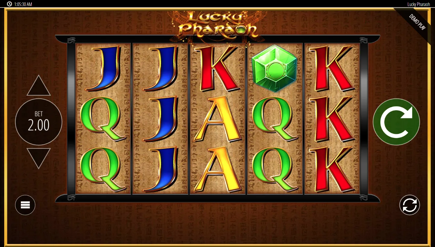 Lucky Pharaoh screen 2