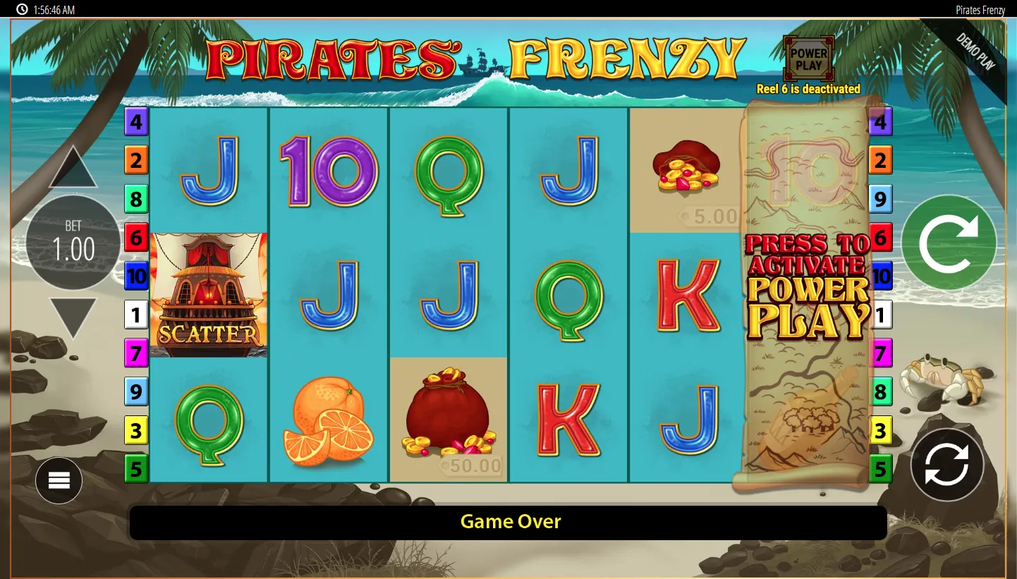 Pirates Frenzy Demo Play 