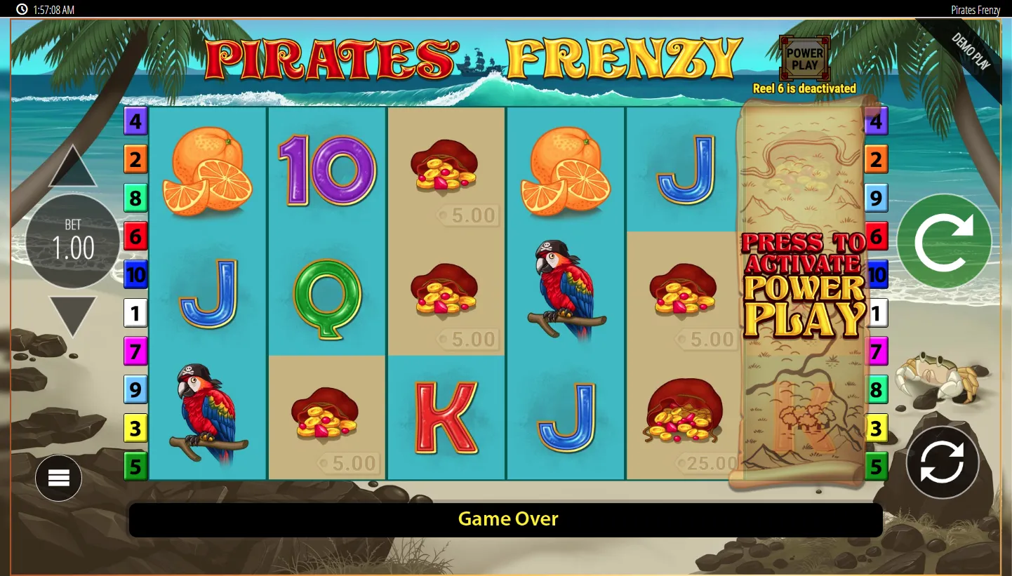 Pirates Frenzy screen 3