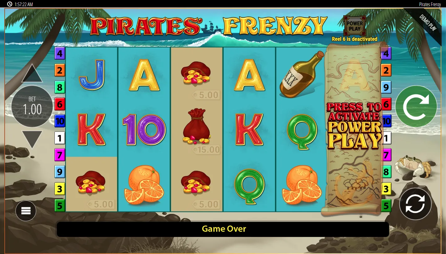 Pirates Frenzy screen 4