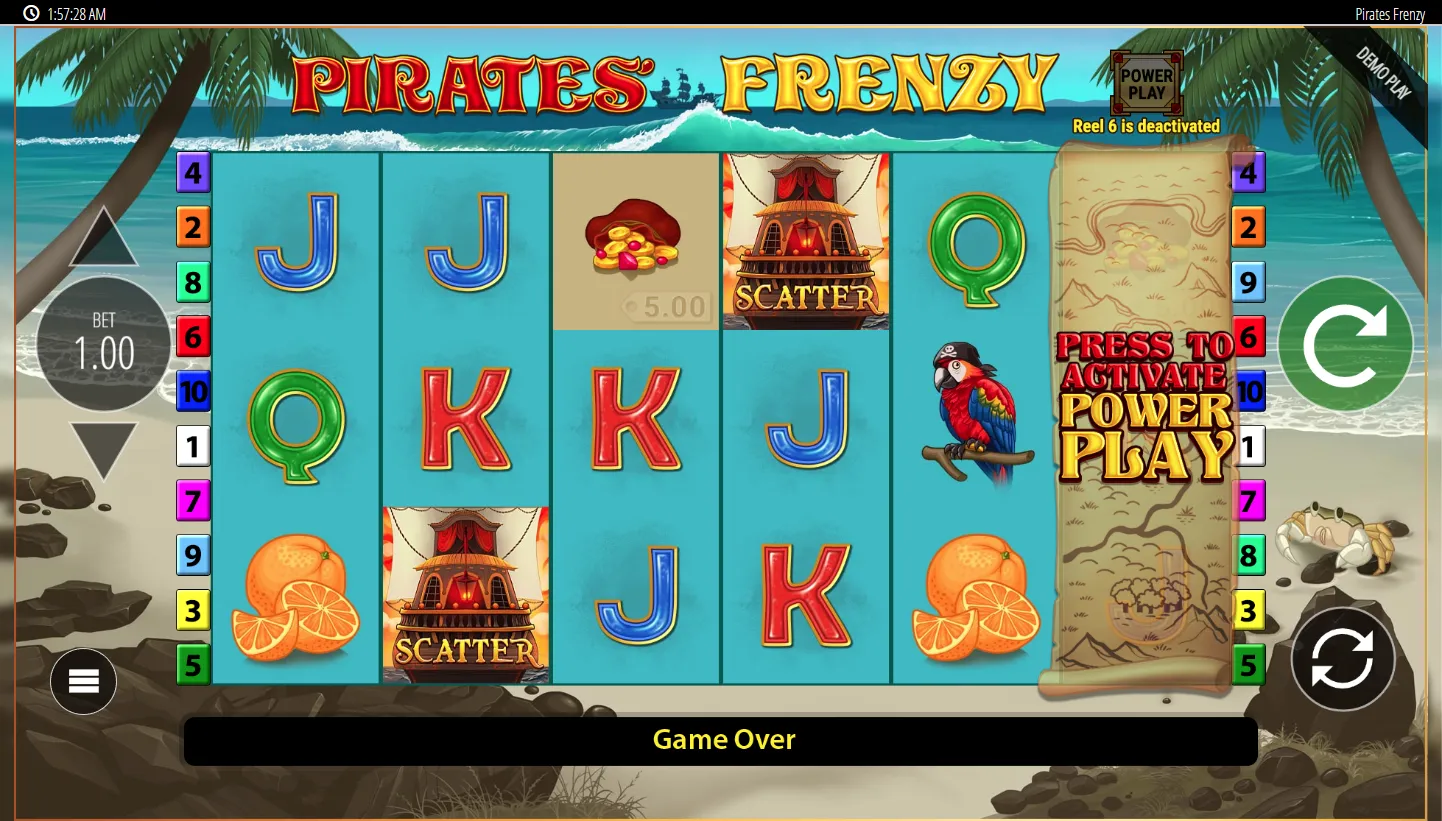 Pirates Frenzy screen 5