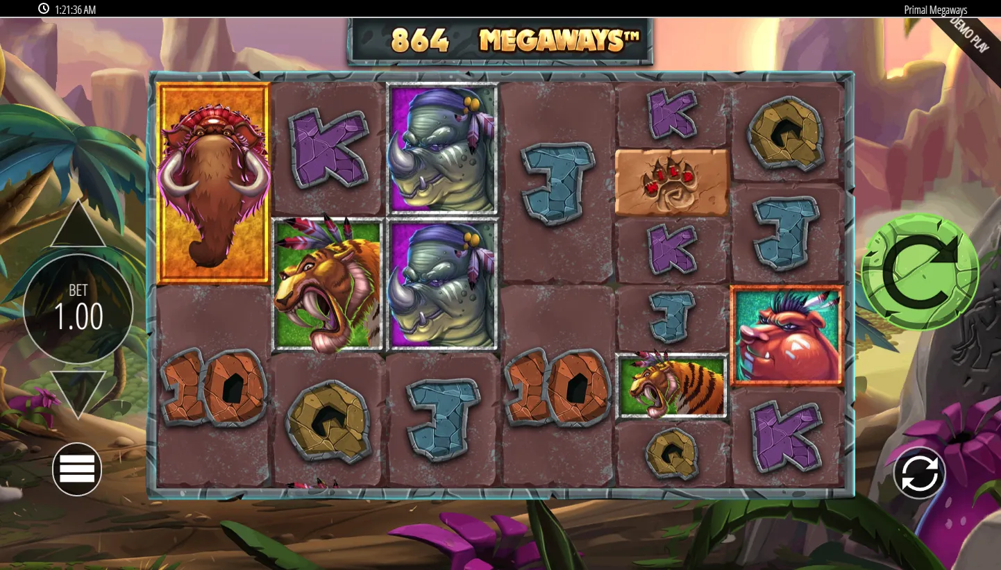 Primal MegaWays screen 2