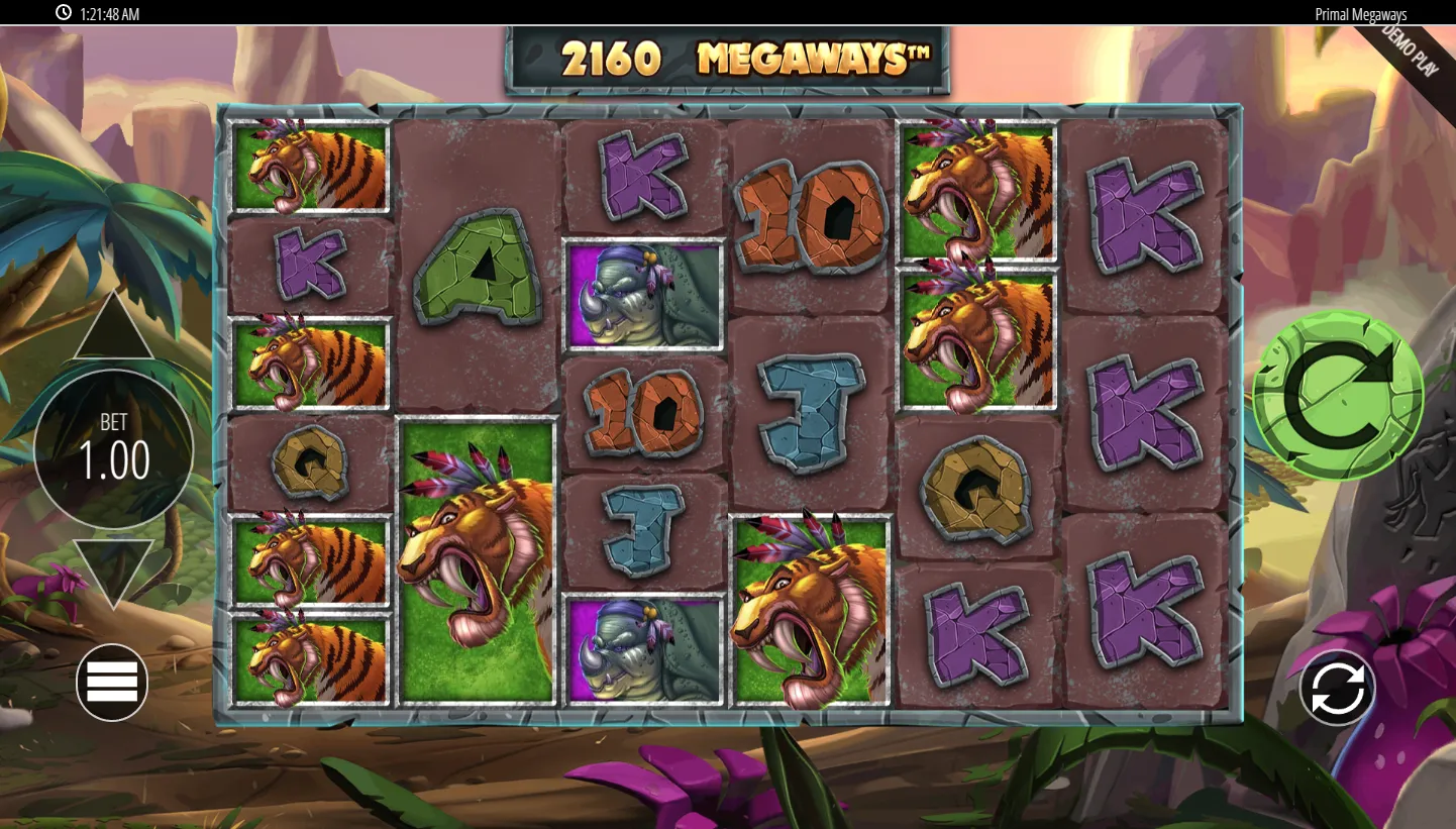 Primal MegaWays screen 3