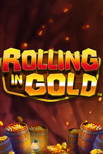 Rolling in Gold Slot Game Logo by Blueprint