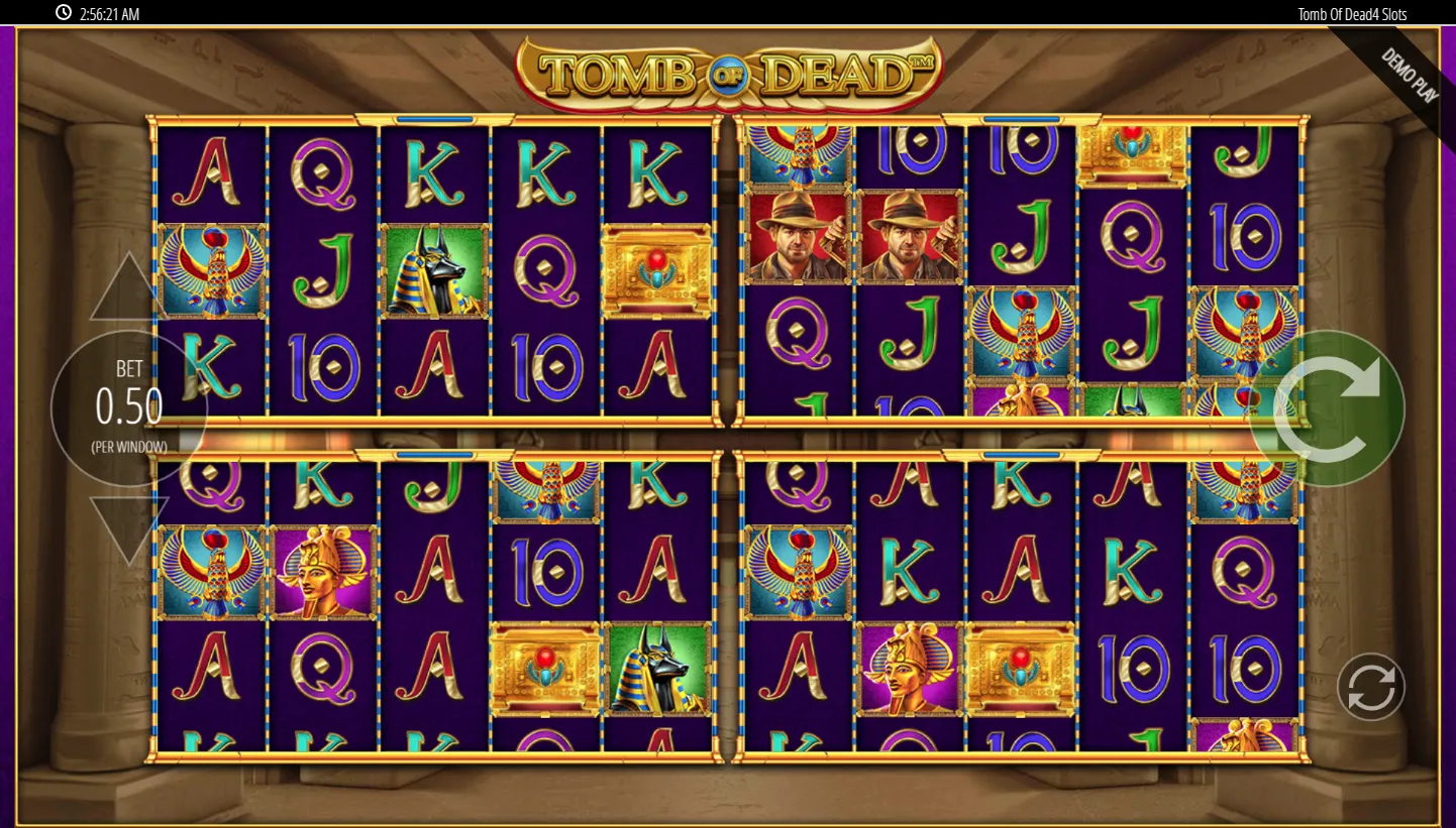 Tomb Of Dead Power 4 Slots screen 2