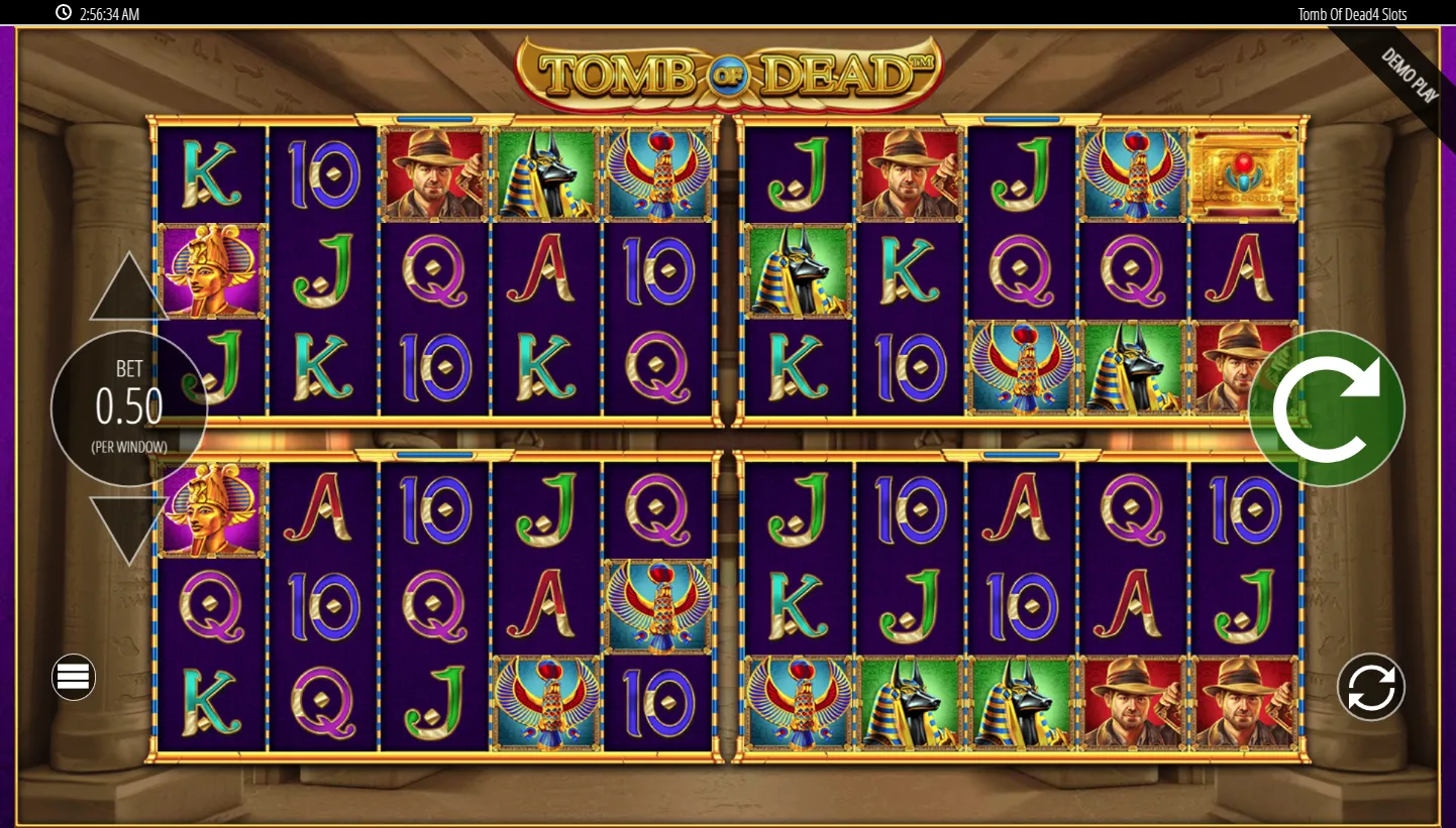 Tomb Of Dead Power 4 Slots screen 3