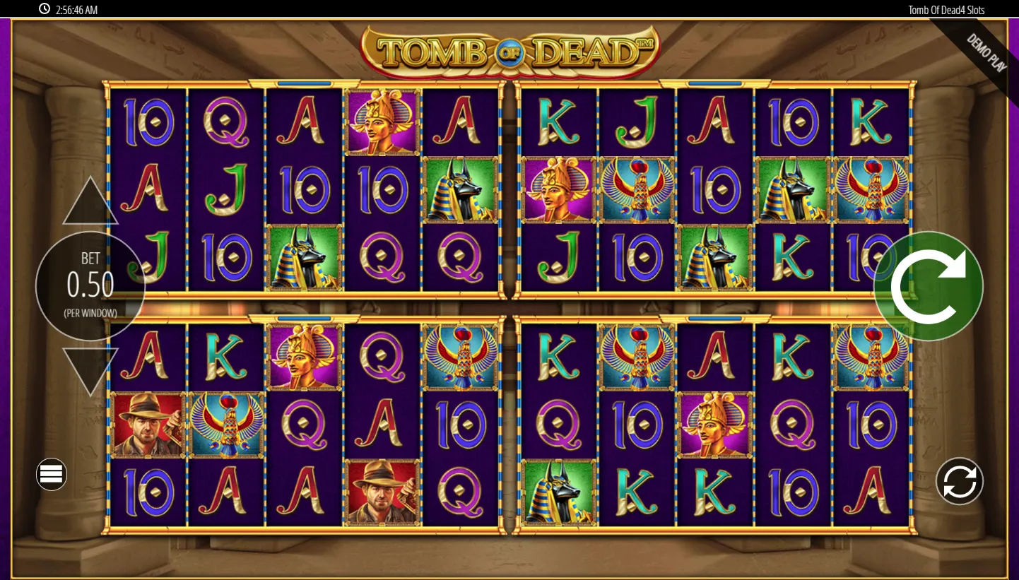 Tomb Of Dead Power 4 Slots screen 4