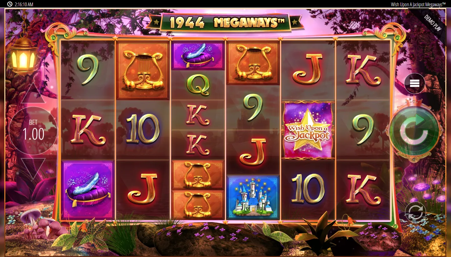 Wish Upon A Jackpot Megaways Demo Play 