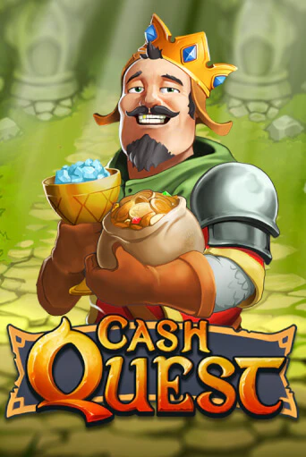 Cash Quest Slot Game Logo by Hacksaw Gaming