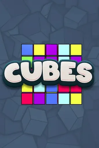 Cubes Slot Game Logo by Hacksaw Gaming