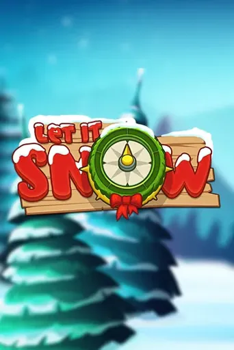 Let It Snow Slot Game Logo by Hacksaw Gaming