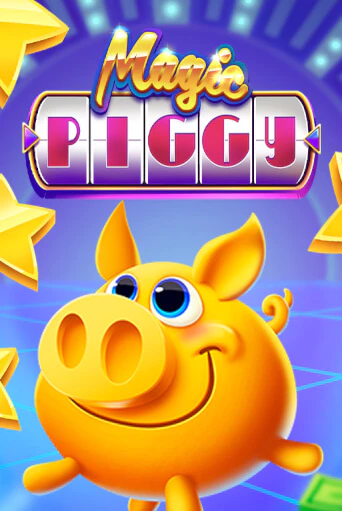 Magic Piggy Slot Game Logo by Hacksaw Gaming