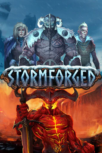 Stormforged by Hacksaw Gaming Slot Game Logo 