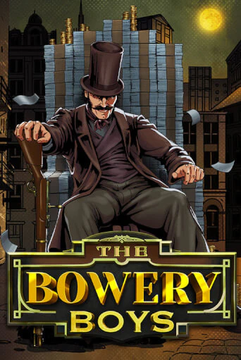 The Bowery Boys by Hacksaw Gaming Slot Game Logo 