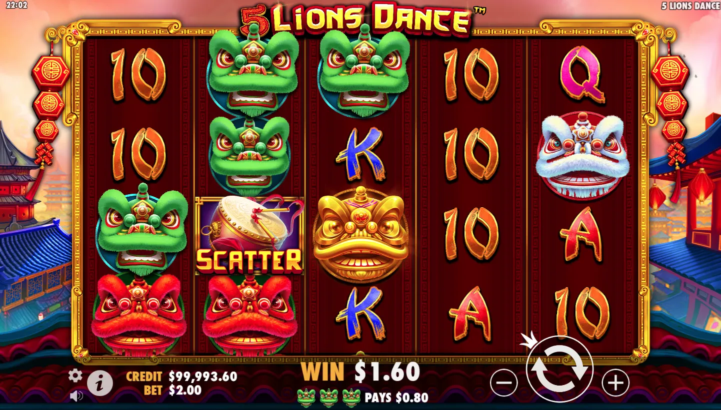 5 Lions Dance screen 2