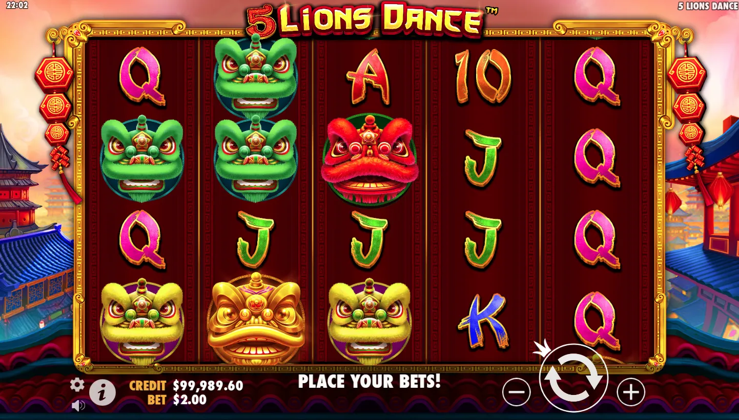 5 Lions Dance screen 3