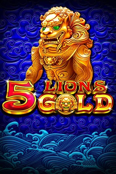 5 Lions Gold Slot Game Logo by Pragmatic Play