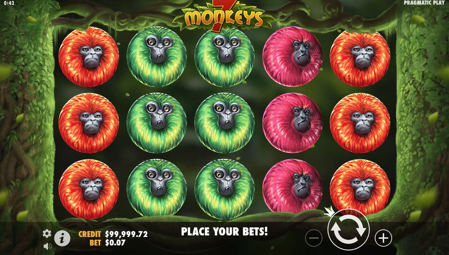 7 Monkeys screen 2