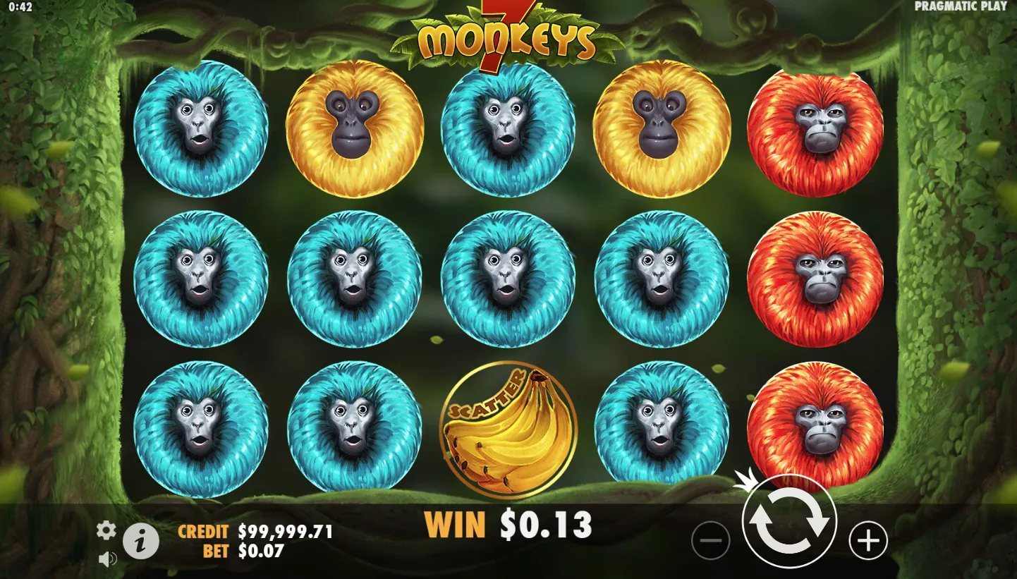 7 Monkeys screen 3