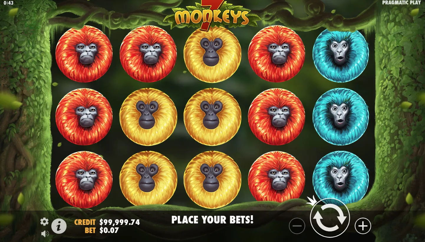 7 Monkeys screen 4