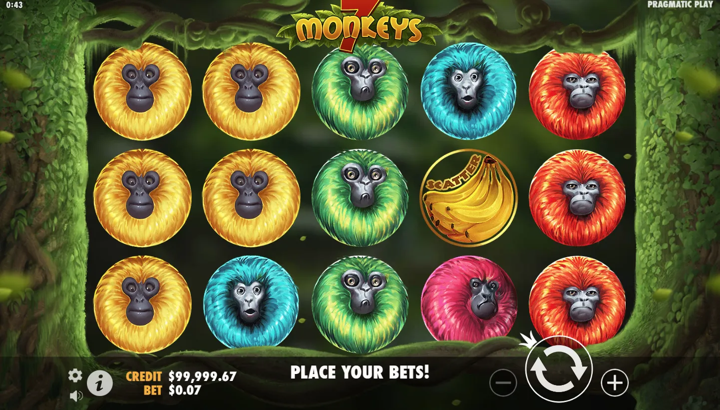 7 Monkeys screen 5