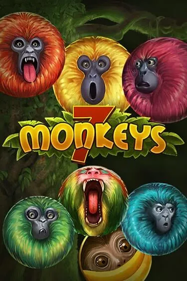 7 Monkeys by Pragmatic Play Slot Game Logo 