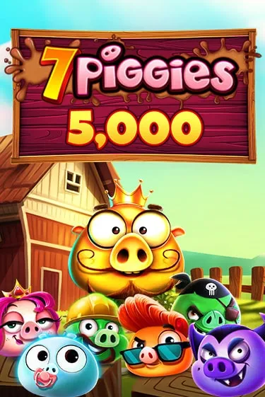 7 Piggies Scratchcard by Pragmatic Play Slot Game Logo 