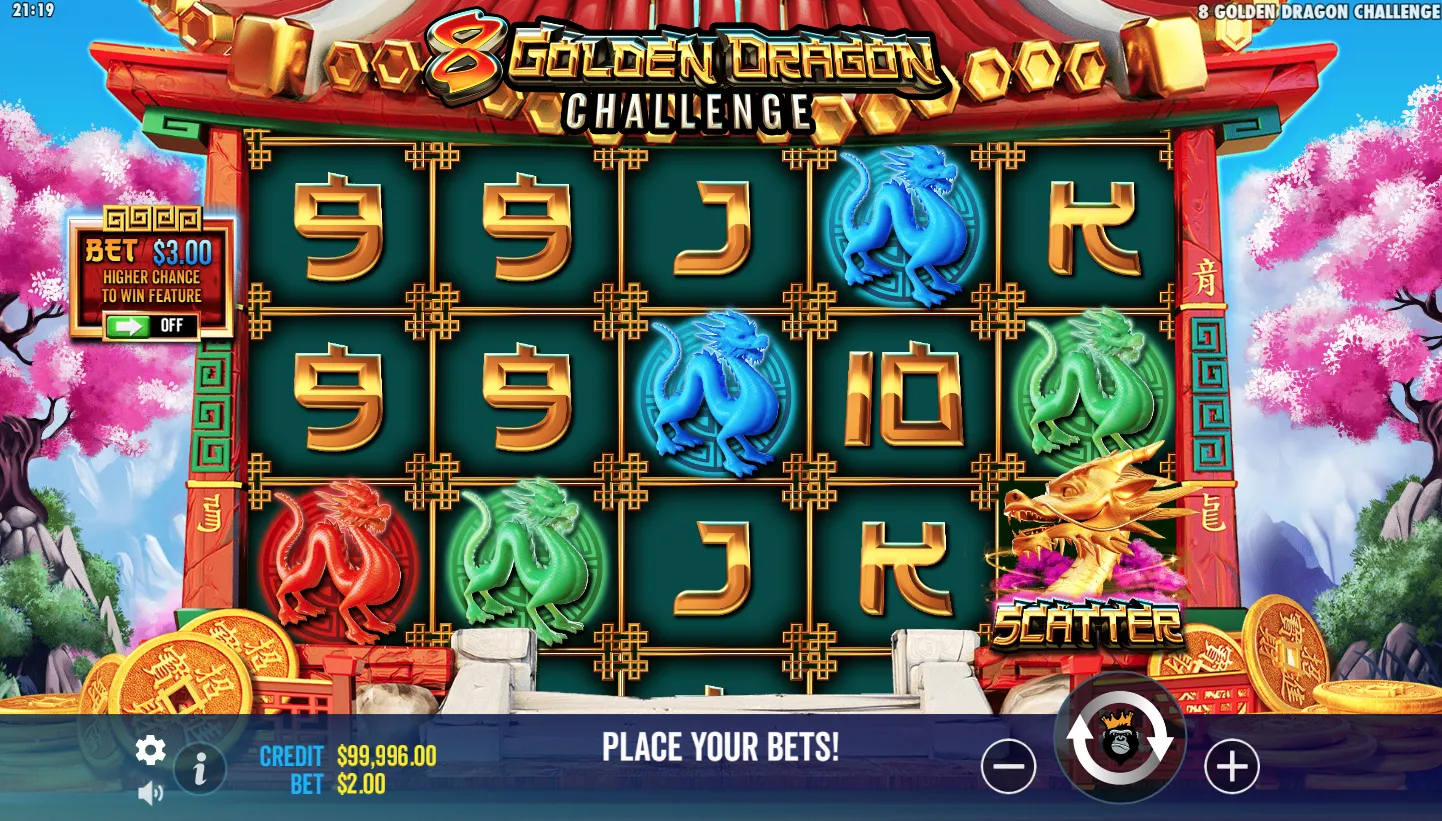 8 Golden Dragon Challenge Demo Play 